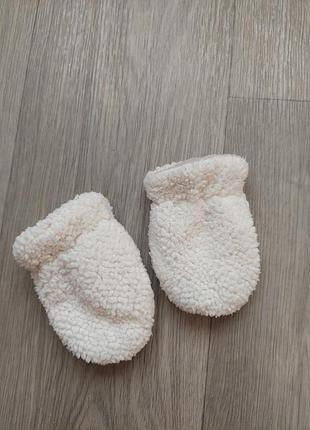 Дитячі рукавички тедді