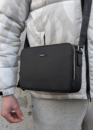 Сумка lacoste chantaco, барсетка lacoste, сумка через плечо лакоста
