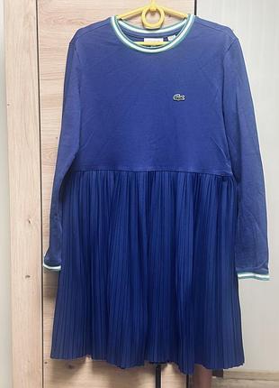 Платье lacoste для девочки 140 г.