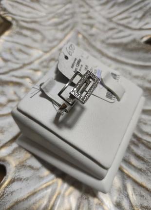 Каблучка срібна 3