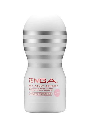 Мастурбатор tenga - original vacuum cup gentle  18+