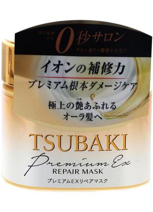 Відновлююча маска для волосся shiseido - tsubaki premium repair hair mask - 180g