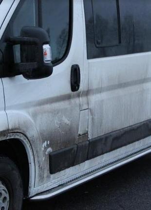 Пороги citroen jumper 2007- коротка база st-line