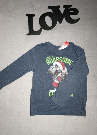 Новогодний детский реглан