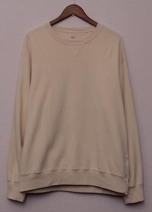 Uniqlo рр xl толстовка свитшот из хлопка