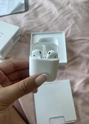 Навушники apple airpods 2 with charging case (mv7n2) ,  оригінал