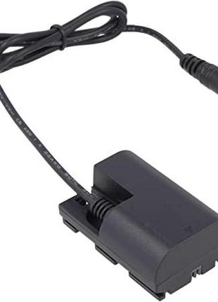 Каплер canon dr-e6 с чипом - фальш-аккумулятор lp-e6, фиктивный аккумулятор, муфта, пустышка