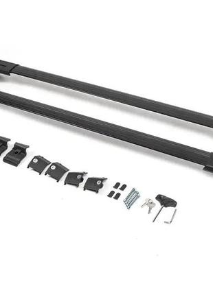 Багажник на крышу volvo xc90 2015- черный на интегрированные рейлинги erkul