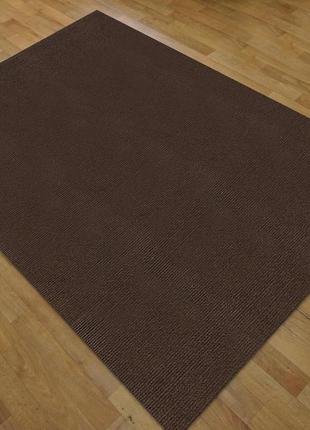 Самоклеящаяся плитка под ковролин темно-коричневая 300х300х4мм sw-000014228 фото