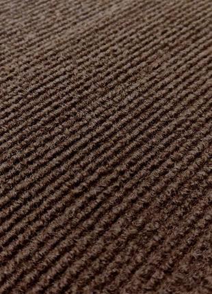 Самоклеящаяся плитка под ковролин темно-коричневая 300х300х4мм sw-000014223 фото