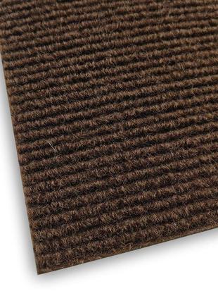 Самоклеящаяся плитка под ковролин темно-коричневая 300х300х4мм sw-000014222 фото