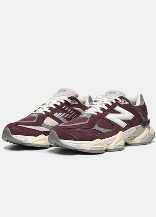 Кроссовки new balance 9060 'washed burgundy'