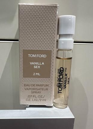 Фирменный пробник tom ford vanilla sex 2 мл