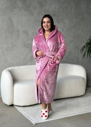 Халат do3203/4 рожевий