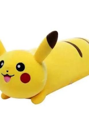 Пікачу дитяча плюшева іграшка подушка 37 см покемон pokemon pikachu6 фото