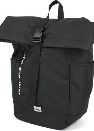 Рюкзак городской 25 л wallaby 40x44(60)x15 см черный cl0012451