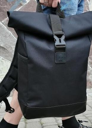 Рюкзак roll top мужской-женский для ноутбука городской ролл топ, большой рюкзак для путешествий2 фото