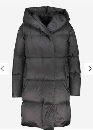 Пуховик черный boss оригинал