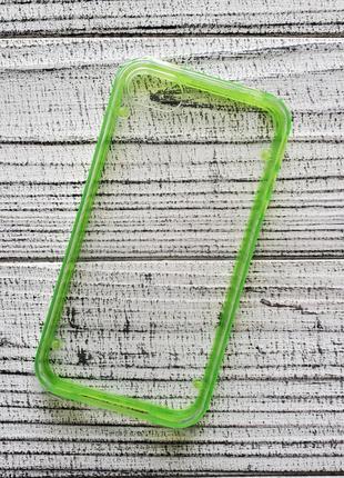 Чохол накладка apple iphone 4 / iphone 4s прозорий пластик