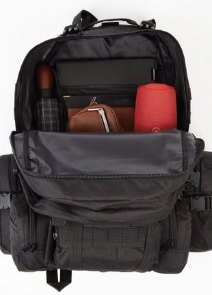 Рюкзак тактический 50 литров (+3 подсумки) качественный штурмовой для похода и путешествий рюкзак баул5 фото