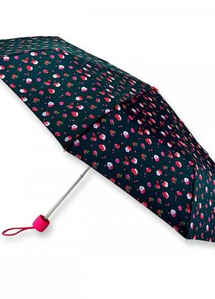 Парасолька жіноча fulton l354-041680 minilite-2 strawberry garden (полуничний сад)