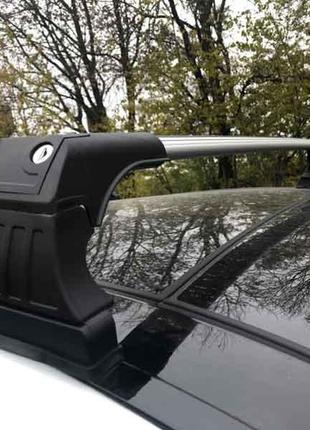 Багажник на крышу opel combo 2002-2018 в штатные места серый erkul