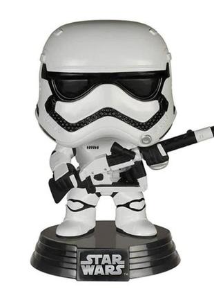 Фигурка имперский штурмовик. фанко пип имперский штурмовик. funko pop звездные войны. статуэтка stormtrooper