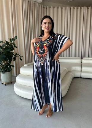Роскошная новинка идеальное платье-туника для отдыха отличное качество легкое и тонкое
