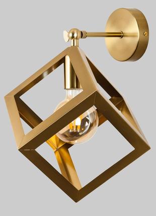 Настенное бра "loft cube bronze" (56-wpr160f-1 brz)