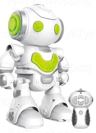 Радиоуправляемый игрушечный робот robot 8 детская игрушка на дистанционном управлении с подсветкой и музыкой7 фото