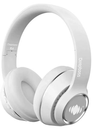 Навушники бездротові deepbass r4 white