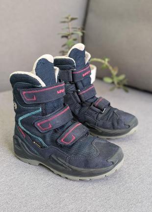 Lowa gore-tex оригінал зимові дитячі черевики