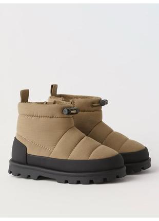 Зимние дутики zara
