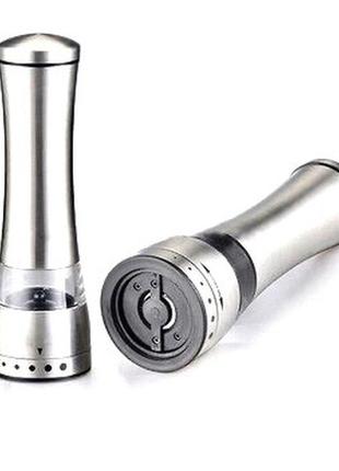 Млин для солі та перцю 22 см benson bn-924