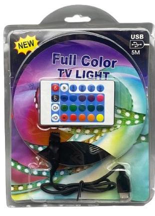 Світлодіодна стрічка rgb usb + bluetooth 5м dl60