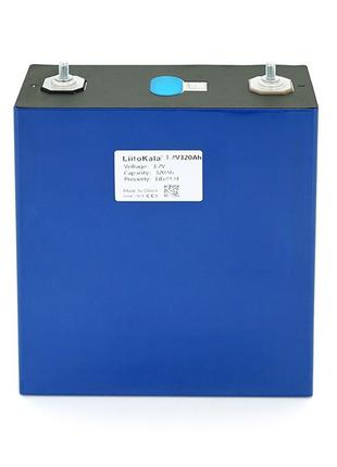 Ячейка liitokala 3.2v 320ah для сборки lifepo4 аккумуляторов, 5.4kg