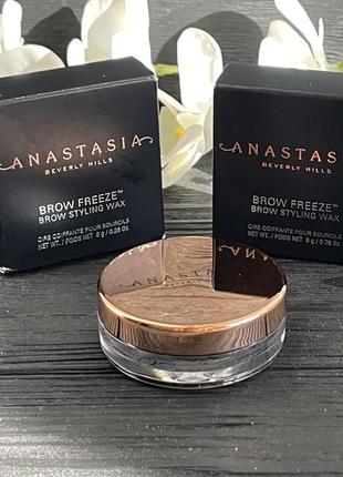 Anastasia beverly hills brow freeze прозрачный гель воск для бровей
