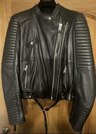 Куртка шкіряна zara