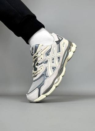 Asics gel-nyc beige grey (gore-tex)