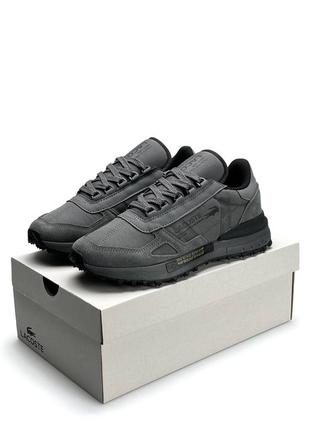 Мужские кроссовки lacoste elite active grey