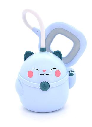 Гнучка настільна лампа blue cat з органайзером сs-290-3, 2 режими, 4,2v 600mah. 3 години роботи, 42 см, 200 г,