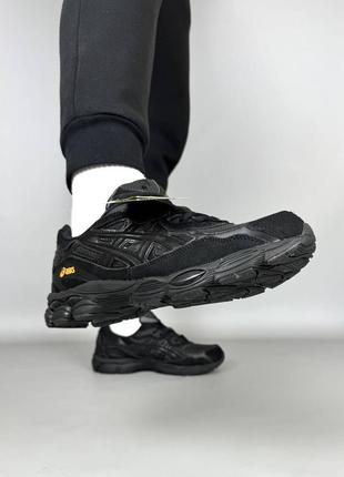 Asics gel-nyc total black (gore-tex) 6