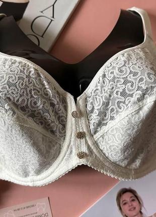 75/80/85/90і бюстгальтер без поролону великого розміру молочний