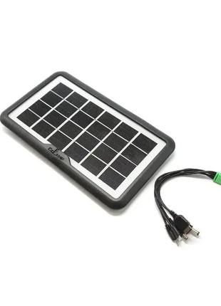 Портативна сонячна панель cclamp cl-635 6v3.5w (60)