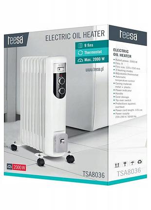 Обогреватель электрический 2000вт teesa германия
