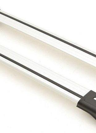 Багажник на крышу chevrolet cruze 2012-2015 серый на рейлинги erkul