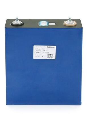 Ячейка liitokala 3.2v 200ah для сборки lifepo4 аккумуляторов, 4.2kg