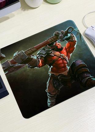 Коврик 240*220 тканевой dota2 "axe", толщина 2 мм, oem