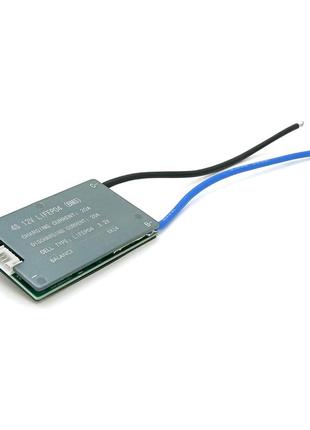 Bms плата leiba lifepo4 12 v 4s 20a, алюмінієвий радіатор