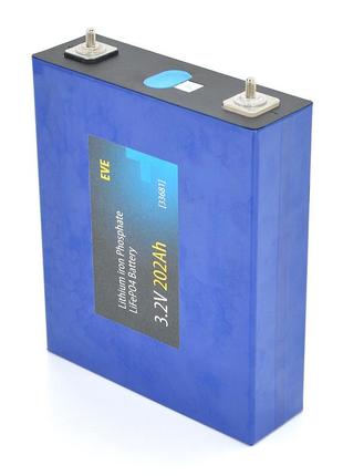 Комірка eve 3.2 v 202ah для збирання lifepo4 акумулятора (172 х 53 х 204(220)) мм q5